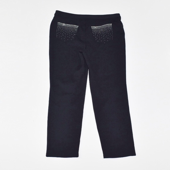 JM Collection Petite Embellished Pants - Picture 4 of 5